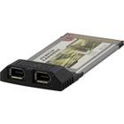Firewirekort PCCard 2-port (2 x 6-pin)